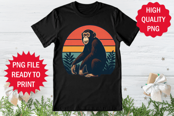 Monkey Retro Style Design Lover T-shirt Review