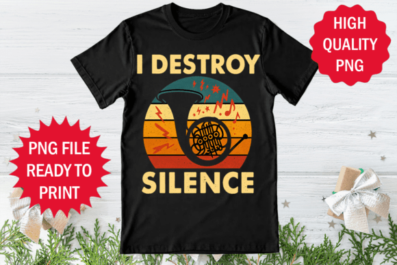 Music Lover I Destroy Silence Shirt Png Review