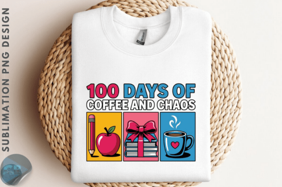 Review: 100 Days of Coffee Chaos PNG Design