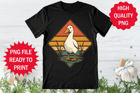 Review: Funny Retro Goose Art Design